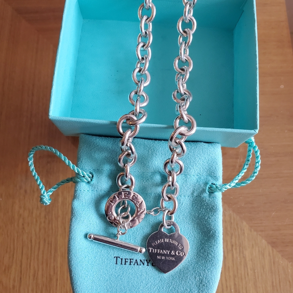 Heart Tag Toggle Necklace Tiffany & Co